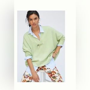 Anthropologie Tiana V Neck Sweater